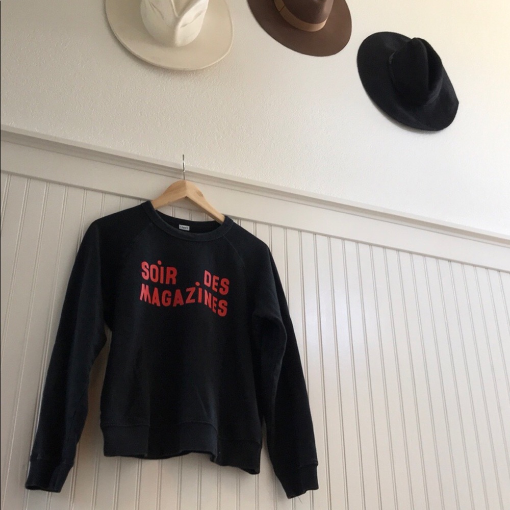 Clare V “Soir Des Magazines” Sweatshirt - S